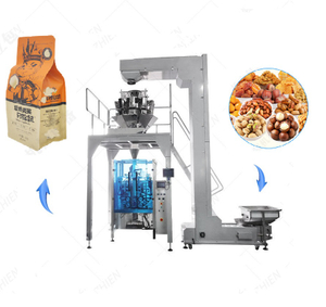 Sistema vertical multifunción de pesaje y envasado de alimentos con máquina automática VFFS para galletas hinchadas